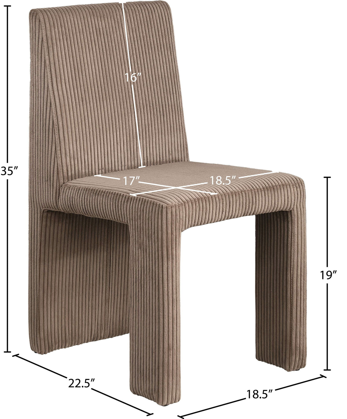 Benson - Microsuede Dining Chair (Set of 2)