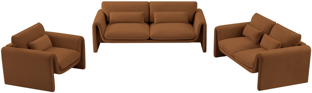 Sloan - Sofa - Saddle