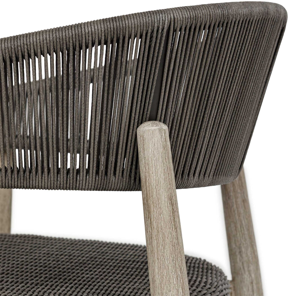 Dermott - Outdoor Counter Stool - Brown / Dark Gray