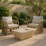 Rockford - Concrete Coffee Table - Beige