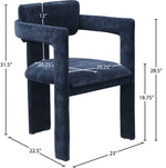 Brenda - Chenille  Dining Chair (Set of 2)