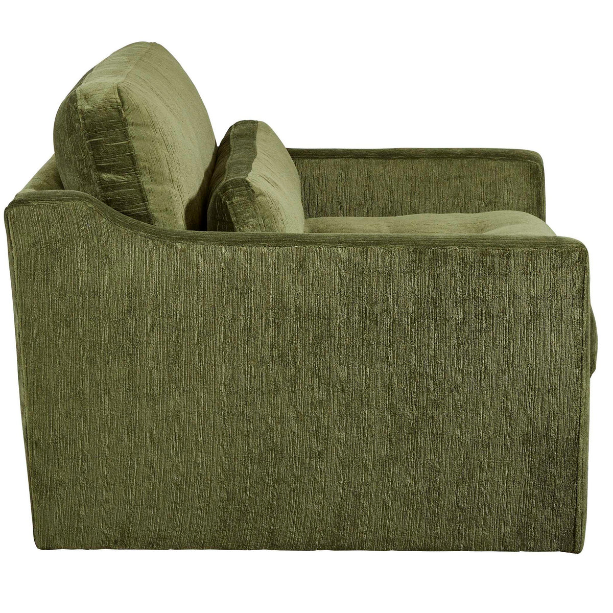 Double Martini - Swivel Chair-And-A-Half - Green