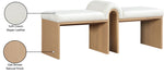 Delphine - Bench - Natural Base