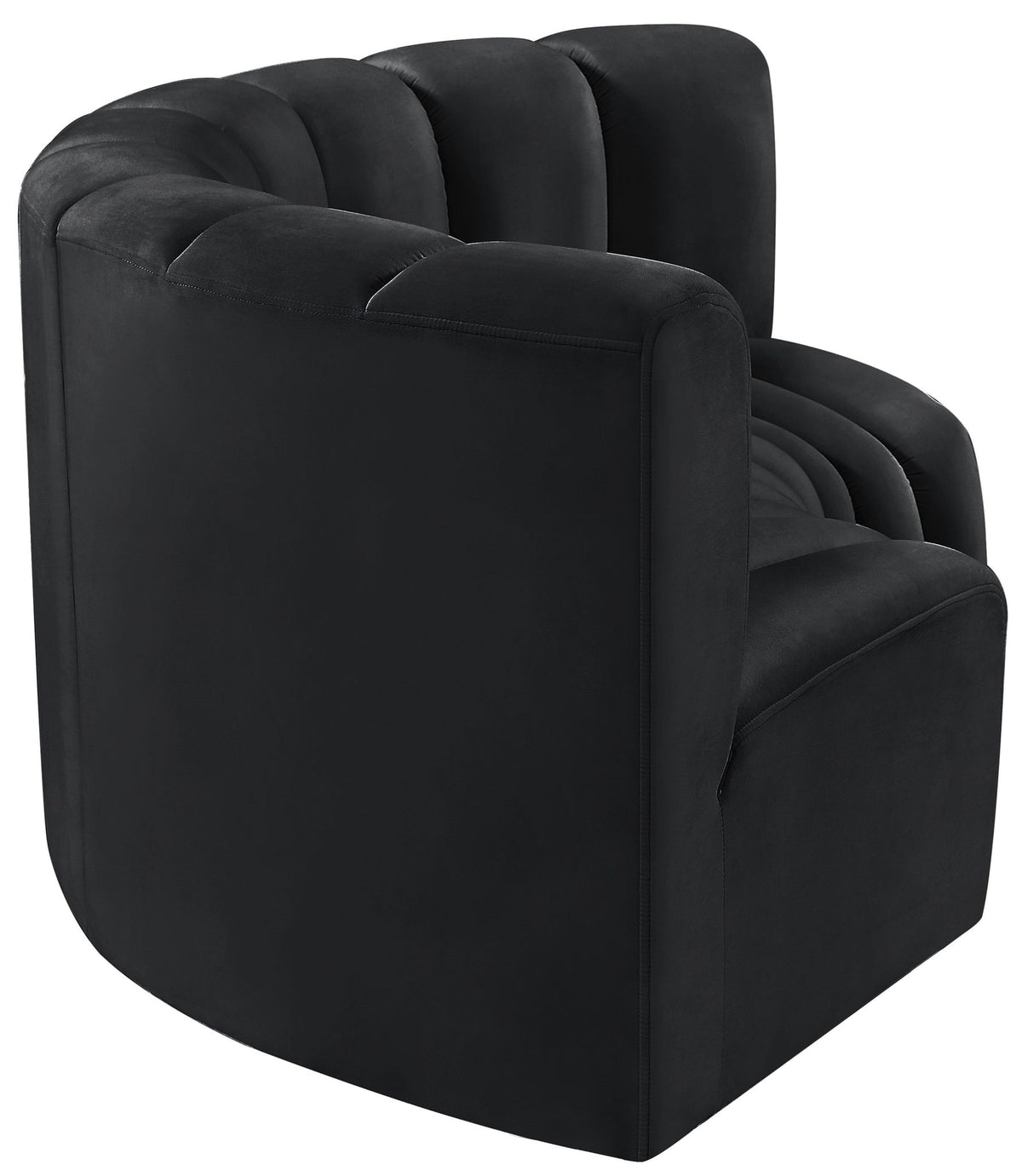 Arc - Velvet 3 Piece Modular U-Shaped Sofa