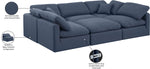 Indulge - Linen 6 Piece Modular Sectional