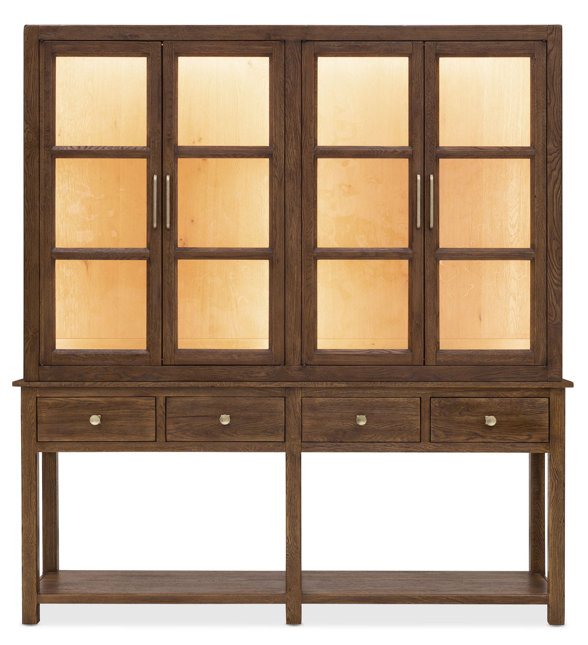 Driftwood - Display Sideboard - Worn Saddle