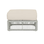 Miami - Ottoman, With Self Welt - Echo Ash / Pearl Silver