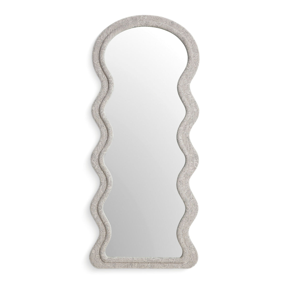 Rhodes - Velvet Floor Mirror
