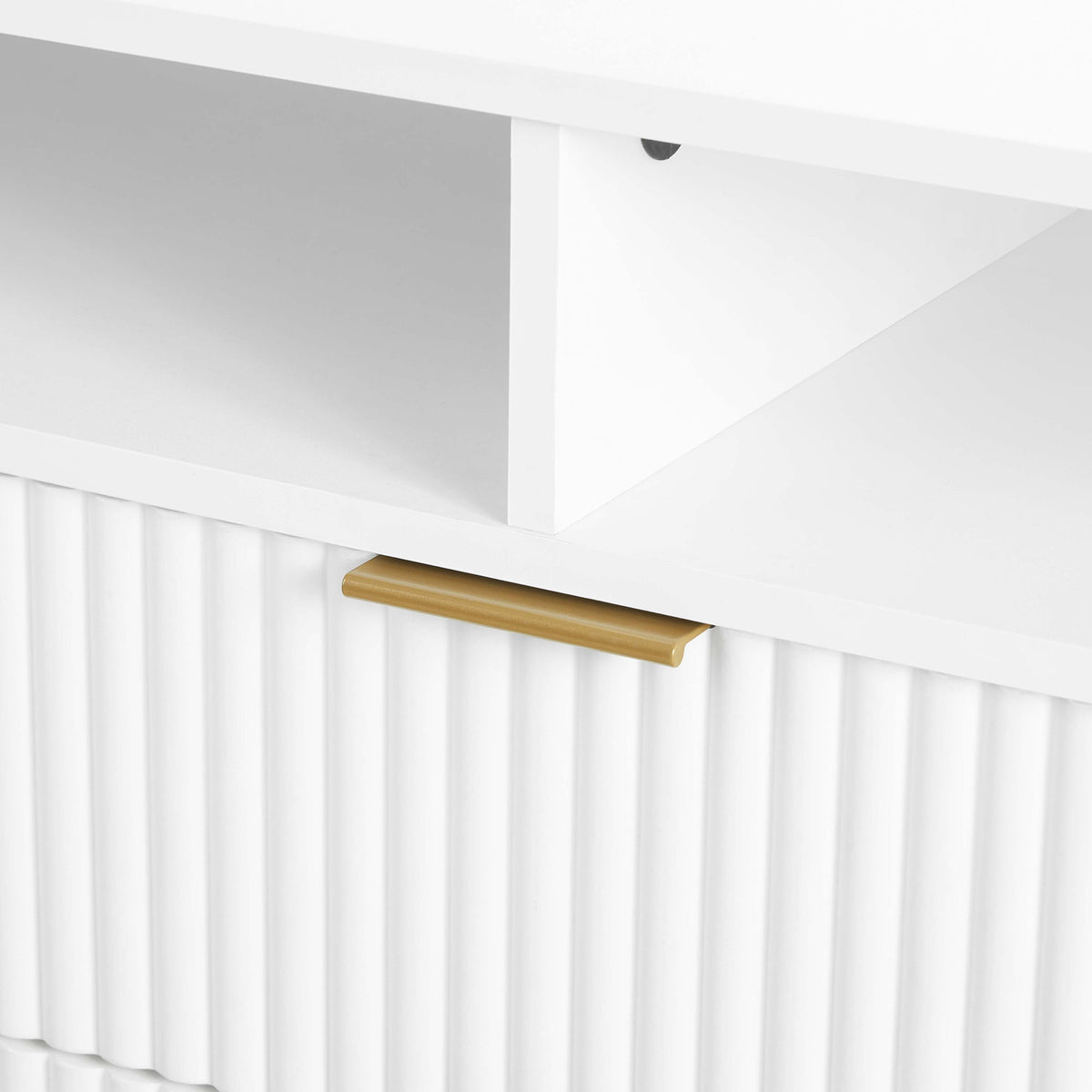 Manhattan Dumbo - Fluted TV Stand