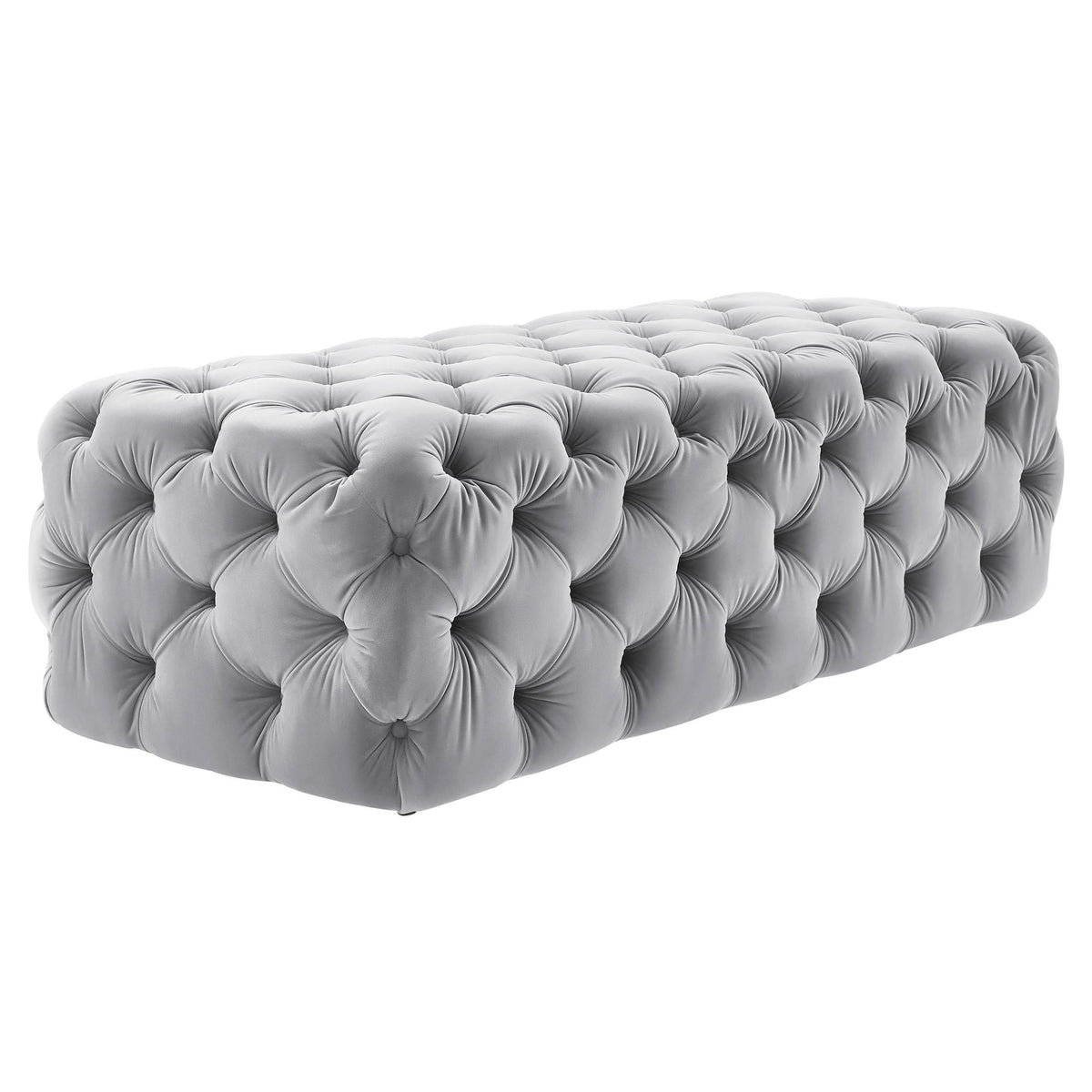 Kaylee - Velvet Ottoman