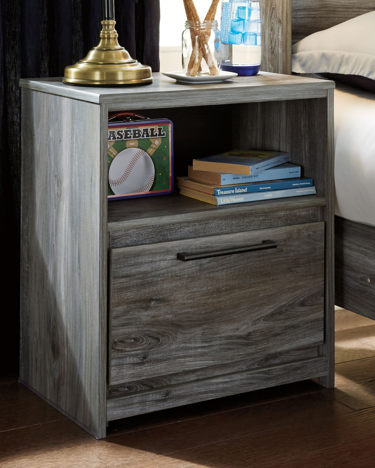 Baystorm - Panel Bedroom Set - Gray