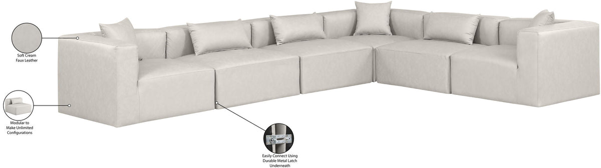 Cube - 6 Piece Modular Corner Sectional