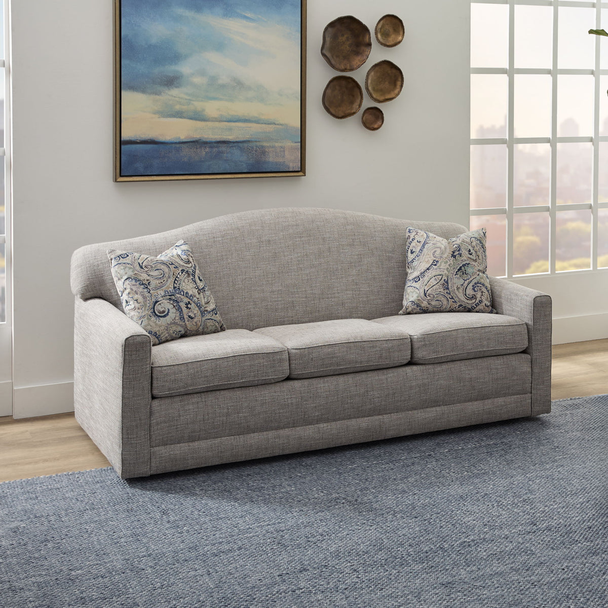 Aggie - Fabric Sofa