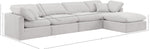 Indulge - Velvet 5 Piece Modular Sectional With Chaise
