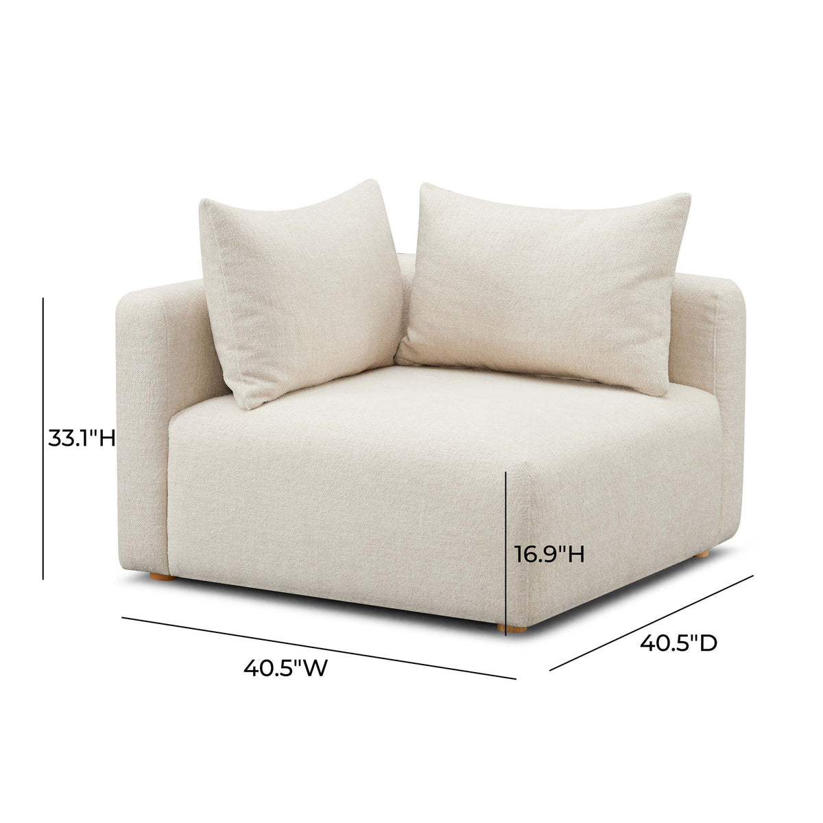 Hangover - Modular Corner Chair - Cream