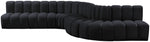 Arc - Velvet 7 Piece Modular Sofa