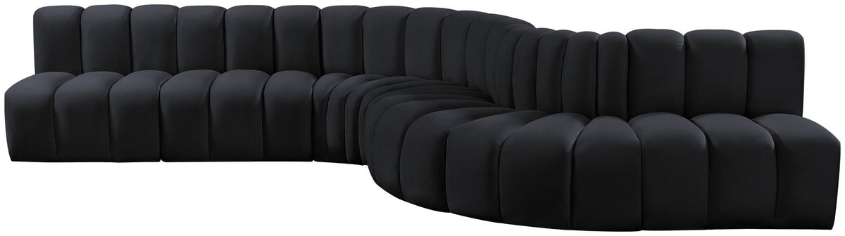 Arc - Velvet 7 Piece Modular Sofa