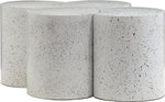 Dimple - 4 Piece Modular Coffee Table - Terazzo Finish