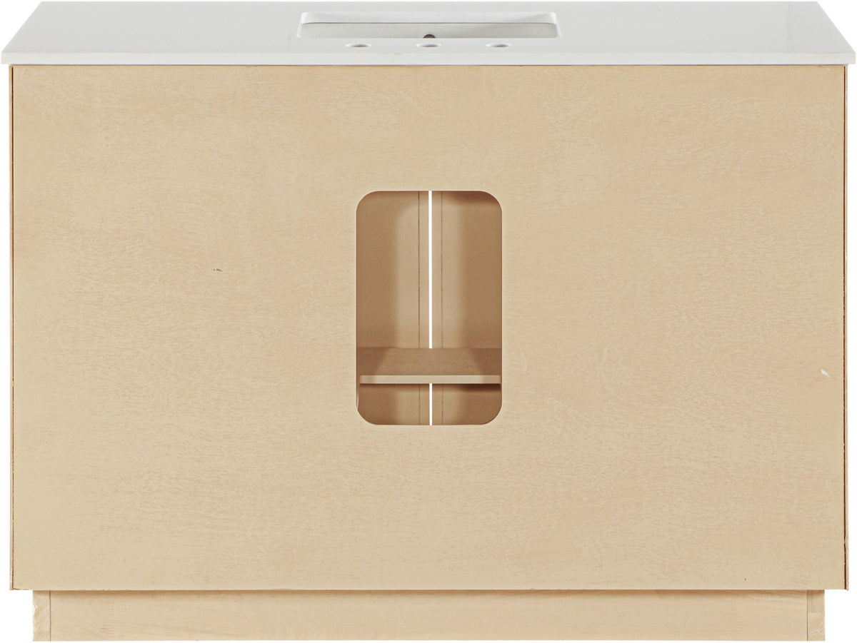 Willard - Engineered Stone And Solid Wood Bathroom Vanity