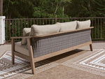 Harmony Headlands - Sofa With Cushion - Natural / Gray
