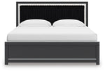Zuraleus - Upholstered Panel Bed