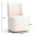 Melissa - Rolling Dining Chair