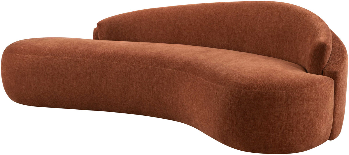 Caspian - Chenille Fabric Upholstered Sofa