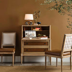 Hide Away - Secretary Desk - Brown / Woodtone