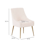 Beatrix - Velvet Side Chair