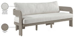 Sandbay - Olefin Water Resistant Fabric And Wicker Outdoor Patio Sofa