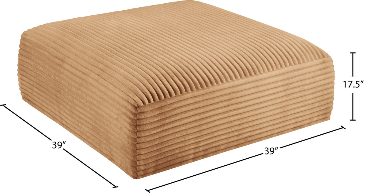 Shaggy - Fabric Ottoman
