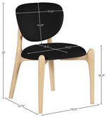 Velora - Upholstered Dining Chair (Set of 2) - Natural Base
