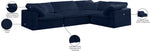 Cozy - 4 Piece Modular Corner Sectional