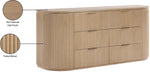 Astrid - Solid Wood And Oak Veneer Dresser