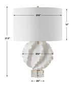 Saylor - White Table Lamp