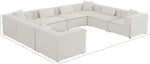 Cube - Linen 8 Piece Modular Sectional