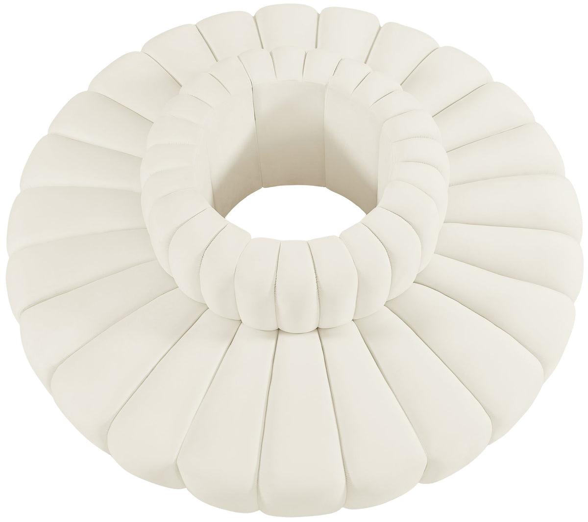 Arc - Velvet 8 Piece Round Modular Sofa