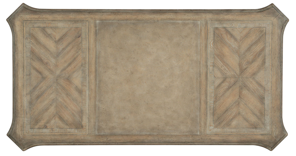 Castella - Executive Desk - Light Brown