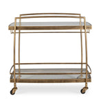 Scarritt - Bar Cart - Antique Brass