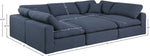 Comfy - 6 Piece Linen Sectional
