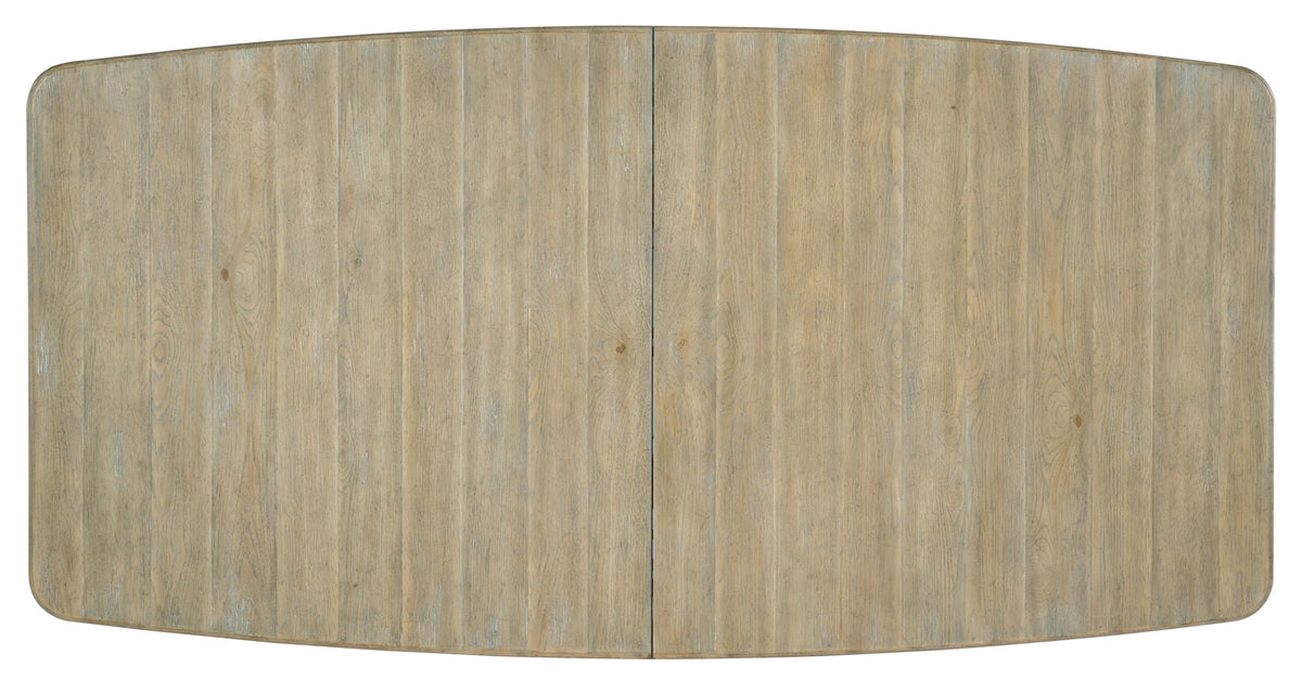 Surfrider - Rectangle Dining Table With 2-18" Leaves - Light Brown