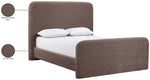 Fira - Chenille Fabric Upholstered Bed