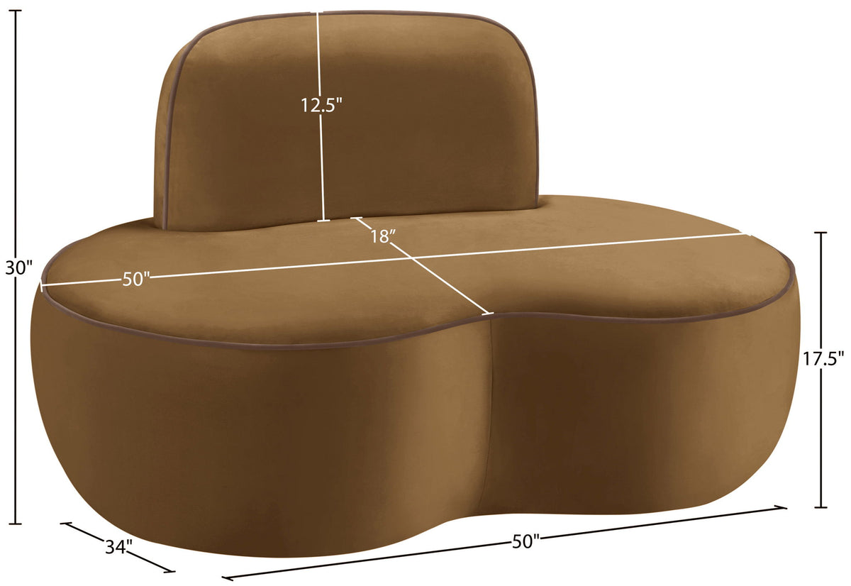 Swerve - Velvet Upholstered Chair