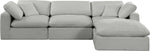 Comfy - 4 Piece Linen Fabric Modular Sectional With Chaise