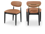 Riccio - Dining Side Chair (Set of 2) - Black And Gold Frame