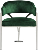 Madelyn - Dining Chair (Set of 2) - Brushed Chrome