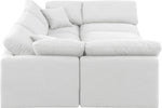 Indulge - Linen 6 Piece Modular Sectional - White