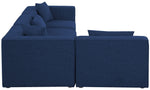 Cube - Linen 4 Piece Modular Corner Sectional