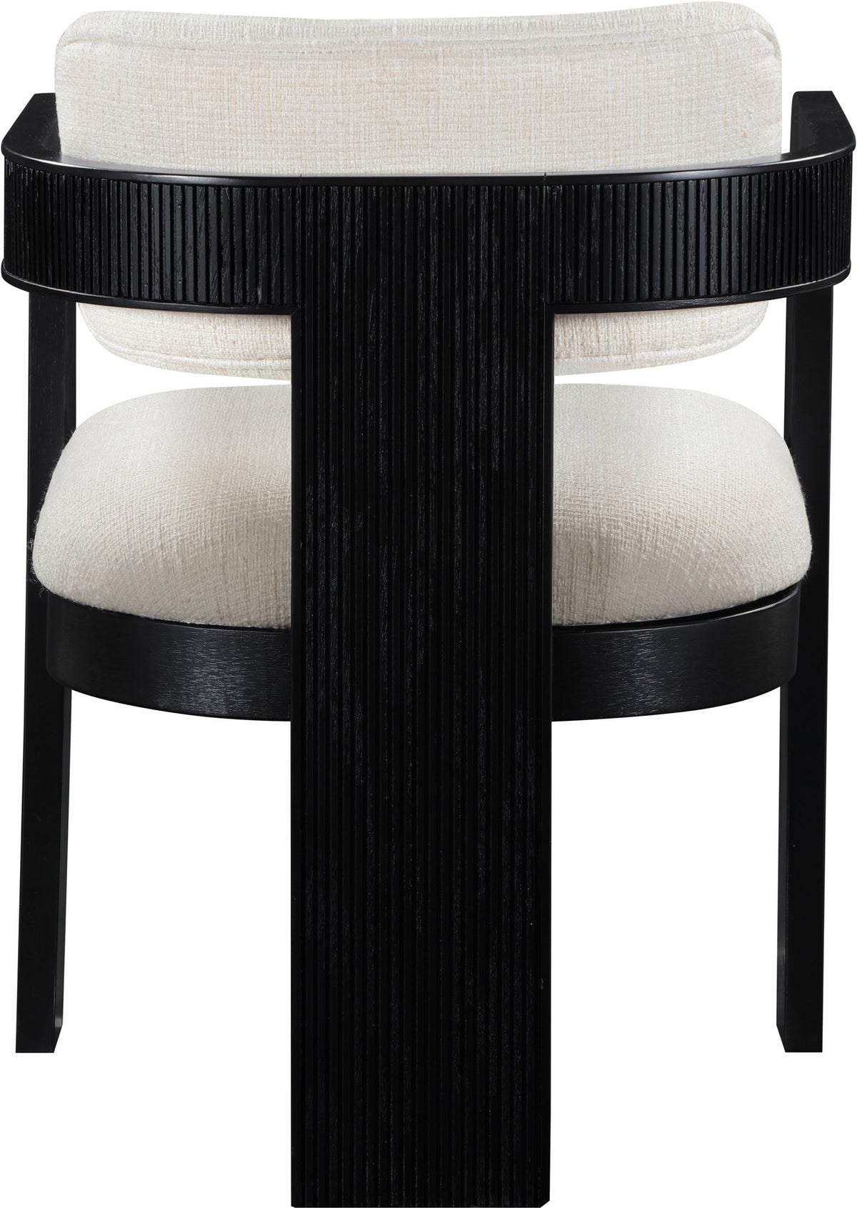 Sacha - Linen Dining Chair With Black Base (Set of 2)