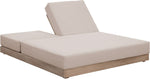 Solace - Olefin Performance Fabric Outdoor Patio Double Lounge Chair